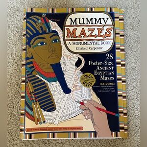 Mummy Mazes kids book